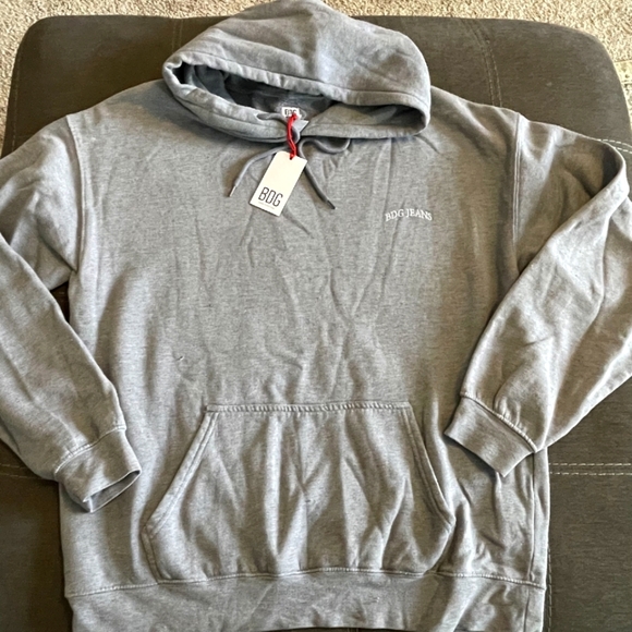 Nwt Bdg Urban Outfitters Grey Unisex Pullover Hoodie Size Medium - Picture 1 of 4